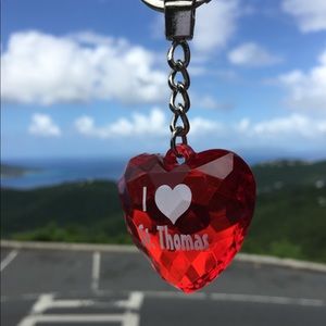 I ❤️ St. Thomas Key Chain